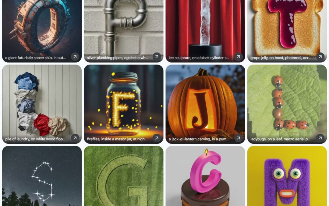 🔤 Kreatives Alphabet mit Google GenType