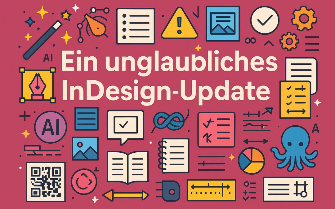 ⚡️Überraschendes, großartiges Update von Adobe InDesign